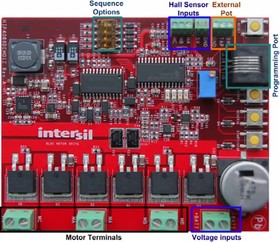 Фото 1/3 HIP4086DEMO1Z, 3-Phase MOSFET Driver, 80V, 500mA MOSFET Driver