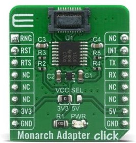 MIKROE-4057, Sockets & Adapters Monarch Adapter Click