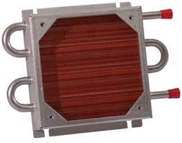 AS04-05G01SB, Thermoelectric Assemblies Heat Exchanger, Stainless Steel, Copper Tube-Fin, 0.6kg Dry Weight