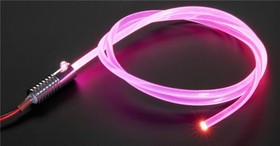 4169, Adafruit Accessories Fiber Optic Light Source - 1 Watt - Pink
