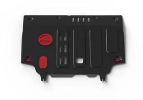 Фото 1/6 111089071, Защита картера двигателя и КПП Changan CS35 Plus крепеж в комплекте сталь 1.8 мм