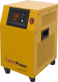 Фото 1/6 CyberPower CPS5000PRO, Инвертор CyberPower CPS 5000 PRO (3500 Вт. 48 В)