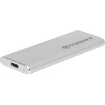 Внешний диск SSD Transcend TS250GESD260C, 250ГБ, серебристый