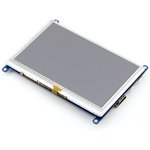 5inch HDMI LCD (B), HDMI дисплей 800×480px с резистивной сенсорной панелью для Raspberry Pi