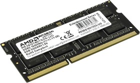 Фото 1/3 Оперативная память AMD R538G1601S2S-U DDR3 - 1x 8ГБ 1600МГц, для ноутбуков (SO-DIMM), Ret