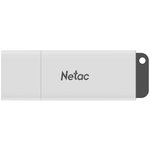 Флеш Диск Netac U185 8Gb  NT03U185N-008G-20WH , USB2.0, с колпачком ...