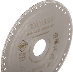 Фото 1/3 502125, Алмазный круг 125х22 мм по металлу Super Metal Correct Cut HILBERG (Назначение: сталь, цветные метал
