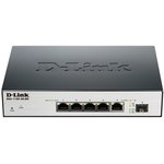 D-Link DGS-1100-06/ME/A1B Управляемый L2 коммутатор с 5 портами ...