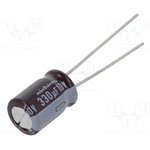 Фото 3/3 UPM1A331MPD, Cap Aluminum Lytic 330uF 10V 20% (8 X 11.5mm) Radial 3.5mm 350mA 3000h 105°C Bulk