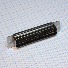 DS1033-50MBNSISS, (DB-50M), вилка 50 pin на кабель (пайка)