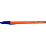 Ручка шариков. Silwerhof Orange d=0.7мм син. черн. одноразовая ручка линия 0.5мм шестигр.
