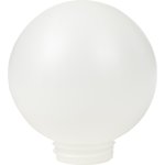 MEC65306, Рассеиватель антивандальный РПА 85-002 (шар-пластик) белый d-200mm