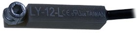 Фото 1/3 LY-12-L, герконовый датчик для цилиндров с Т-пазом NO 5-30В 30мА кабель 2м 27*5*5мм