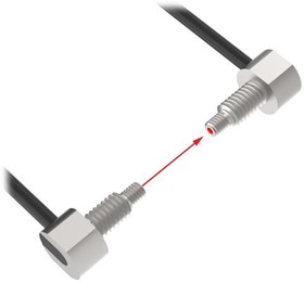 Фото 1/2 PIAT46UHFMTA, Fiber Optic Cables Plastic Fiber, Opposed Mode; Core Dia.: 1 mm; Fiber Length 2 m; Angle, Thread; DuraBend, Free cut