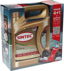 Sintec premium 9000 oil club. 4+1 Акция Sintec. 5/30 Sintec премиум 9000 4л. Синт. ACEA c3 масло моторное акция 4+1. Sintec Premium 9000 5w-40 1 л. Syntec 600228.