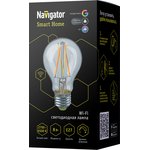 Лампа Navigator 80 554 NLL-F-A60-8- 230-WWW-E27-WIFI