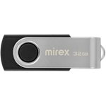 Флеш-память Mirex USB SWIVEL BLACK 32Gb (13600-FMURUS32 )