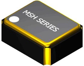 MSH305048AH-20.000MHZ-T, Oscillator, 20 MHz, 50 ppm, SMD, 3.2mm x 2.5mm, 3.3 V, MSH Series