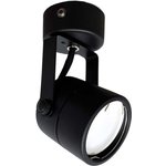 Накладной поворотный светильник GU10 D50xH130 IP20 черный/металл 21345