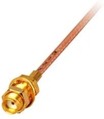 142-9303-411, Conn SMA F 0Hz to 12.4GHz 50Ohm Crimp ST Cable Mount Gold Over Copper