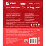 Диск алмазный Turbo Segment (230x22.23 мм) Expert dd-230ts