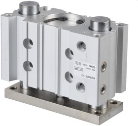 MGPM40TF-25Z, Pneumatic Guided Cylinder - 40mm Bore, 25mm Stroke, MGP Series, Double Acting