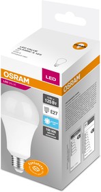Фото 1/6 Лампа светодиодная Osram Led value classic A125 13Вт Е27 / E27 6500К груша матовая холодный белый свет