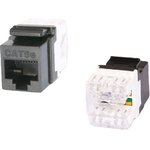 16B-U5-03BL, Модуль UTP категории 5е keystone, черный