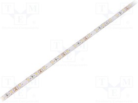 HH-S60F008-3528-12 WW WHITE PCB IP65A, Лента LED, белый теплый, 3528, 12В, LED/м: 60, 8мм, белая PCB, IP20