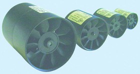 Фото 1/2 D481T-024KA-3, D480T Series Axial Fan, 24 V dc, DC Operation, 34.2m³/h, 2.9W, 143mA Max, 48 x 60mm