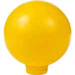 MEC65312, Рассеиватель антивандальный РПА 85-003 (шар-пластик) желтый d-250mm