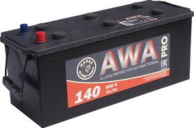 6СТ140(4), Аккумулятор AWA PRO 140А/ч