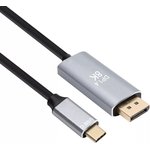 Кабель-переходник VCOM USB 3.1 Type C M/DisplayPort M (CU480MC-1.8M), Кабель-адаптер