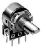 RK1631210AX9, УА20% 50mW 10k ё Plugin Variable Resistors/Potentiometers ROHS