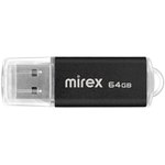 Флеш-память Mirex USB UNIT BLACK 64Gb (13600-FMUUND64 )