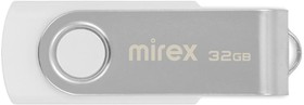 Фото 1/5 Флеш-память Mirex USB SWIVEL WHITE 32Gb (13600-FMUSWT32 )