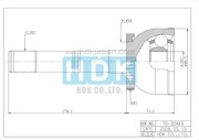 TO-030A48, ШРУС наружный