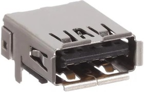 GSB31113495H4HR, USB Connectors USB3.0, A, RECEPTACLE, RIGHT ANGLE DIP.
