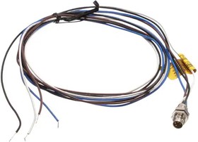1200900033, Sensor Cables / Actuator Cables NC 4P MR 1M M8X0.5