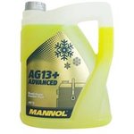 2067, MANNOL Antifreeze AG13 + -40 ЖЕЛТЫЙ Advanced 5л антифриз желтый