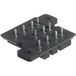 RM78702 2-1393844-3, 11 Pin Relay Socket for use with RM Series