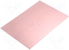 LAM160X233E1.5, Ламинат, FR4, 1,5мм, L: 233мм, W: 160мм, Покрытие: медь