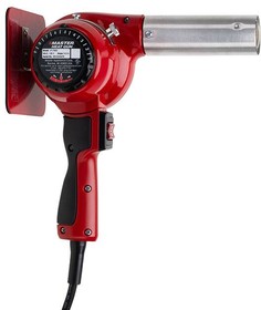 VT-751D, Heat Gun - 120V - 100°F to 1200°F (38°C to 649°C) - 1740W - 27.0 CFM - Red.
