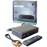 PERFEO PF_A4487 "MEDIUM" DVB-T2/C для цифр.TV, Wi-Fi, IPTV, HDMI, 2 USB ...