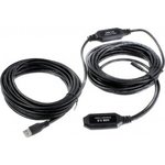VCOM CU827-10M Кабель-адаптер USB3.0-repeater, удлинительный активный  Am-- Af  10м  CU827-10M [6937510855117]