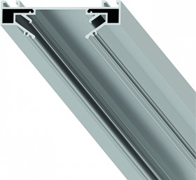 Фото 1/3 Arte Lamp A630205 Track профиль для монтажа в натяжной потолок серый