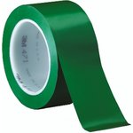 Scotch 471 Green Vinyl 33m Lane Marking Tape, 0.14mm Thickness