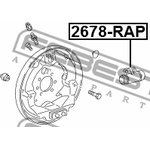 Цилиндр колесный SKODA RAPID 2678-RAP