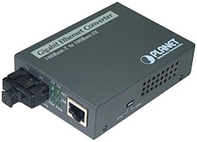 Медиаконвертер Planet 10/100/1000Base-T to 1000Base-LX Gigabit (GT-802S)