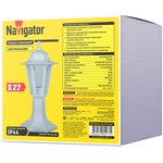 Светильник Navigator 80 477 NOF-PG34-005-IP44-E27 (6 граней белый)